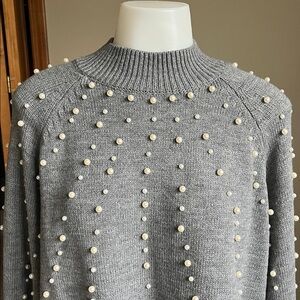 Pearl Embellished Sweater